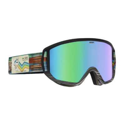 Men's Anon Goggles - Anon Relapse MFI Snow Goggles. HCSC - Green Solex